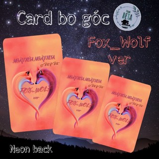 🌈card bo góc nxnx fox_wolf ver🌟