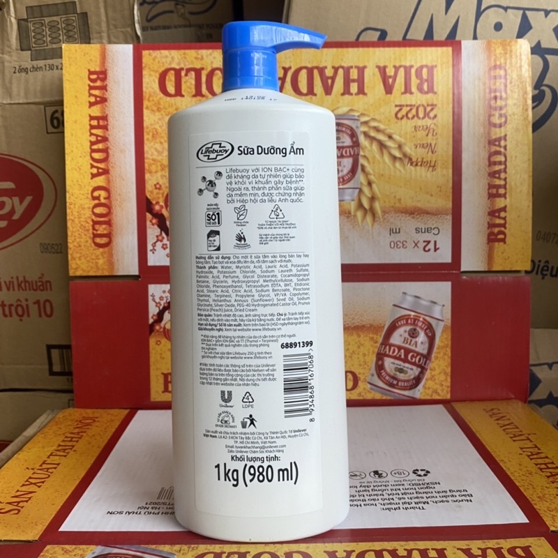 Sữa tắm Lifebuoy chăm sóc da 1kg