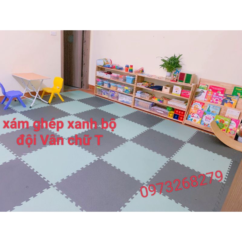 Thảm xốp lót sàn , xốp trải sàn KT 60x60x1cm SP ít lỗi có thêm nhiều màu mới ghép phối lẫn đẹp sang phù hợp giá 14.700đ