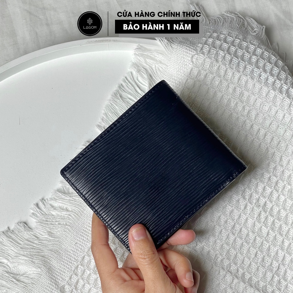 Ví nam Da thật có ngăn để ảnh LAGOM - Epi Bifold Wallet