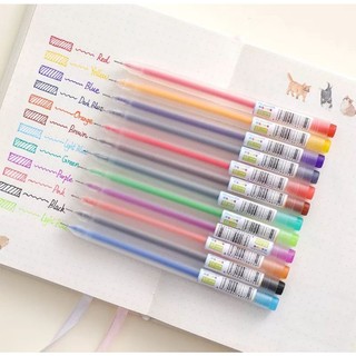 Bút Bi Gel mực nước nhiều màu 0.5mm Bút Mực gel