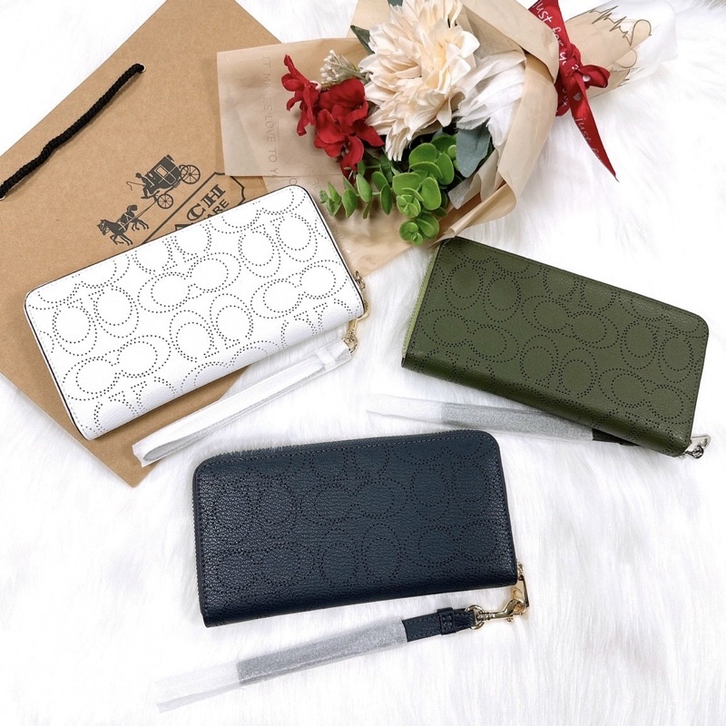 📛RẺ VÔ ĐỊCH📛VÍ COAH LONG ZIP DÀI NỮ