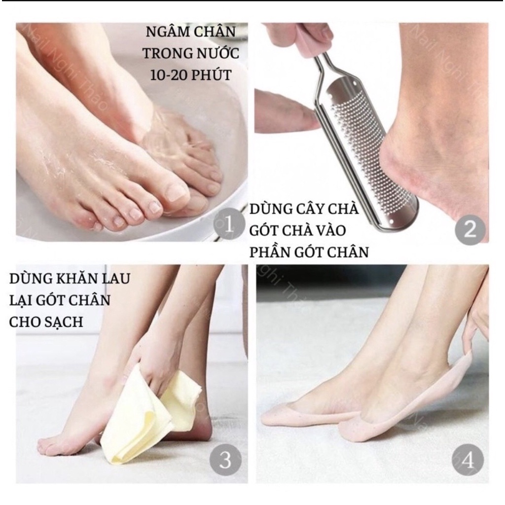 Dụng cụ chà gót chân, bàn chà gót chân