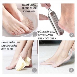 Dụng cụ chà gót chân, bàn chà gót chân