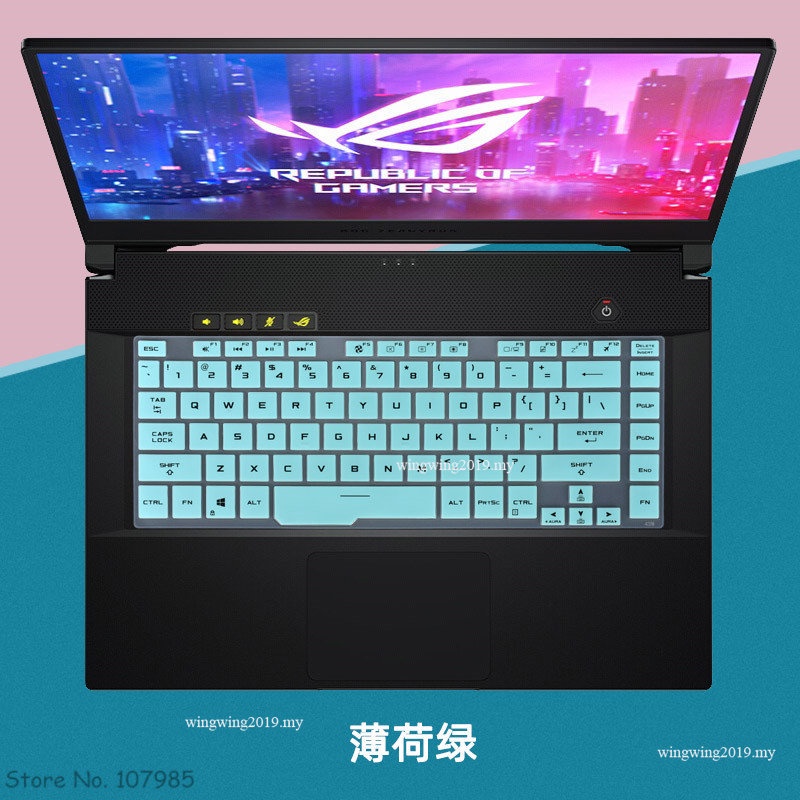 Ốp Điện Thoại Thời Trang Cho Asus ROG Zephyrus M GU502L GU502LW GU502GV GU502LU GU502KV GU502DU gu502 15.6" Vỏ Bọc Bảo Vệ Bàn Phím Laptop Thiết Kế Đơn Giản Tiện Dụng