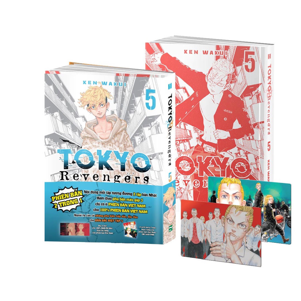 Sách - Tokyo Revengers - 5 (Bản Đặc Biệt Không Box)