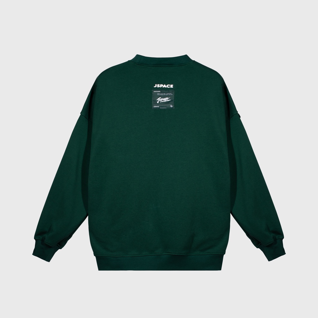 Áo Sweater Jspace "Green Logo"