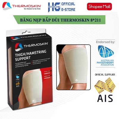 Băng nẹp bắp đùi hỗ trợ và bảo vệ cơ đùi THERMOSKIN | Điều trị phục hồI chức năng cơ bốn đầu và căng gân khoeo