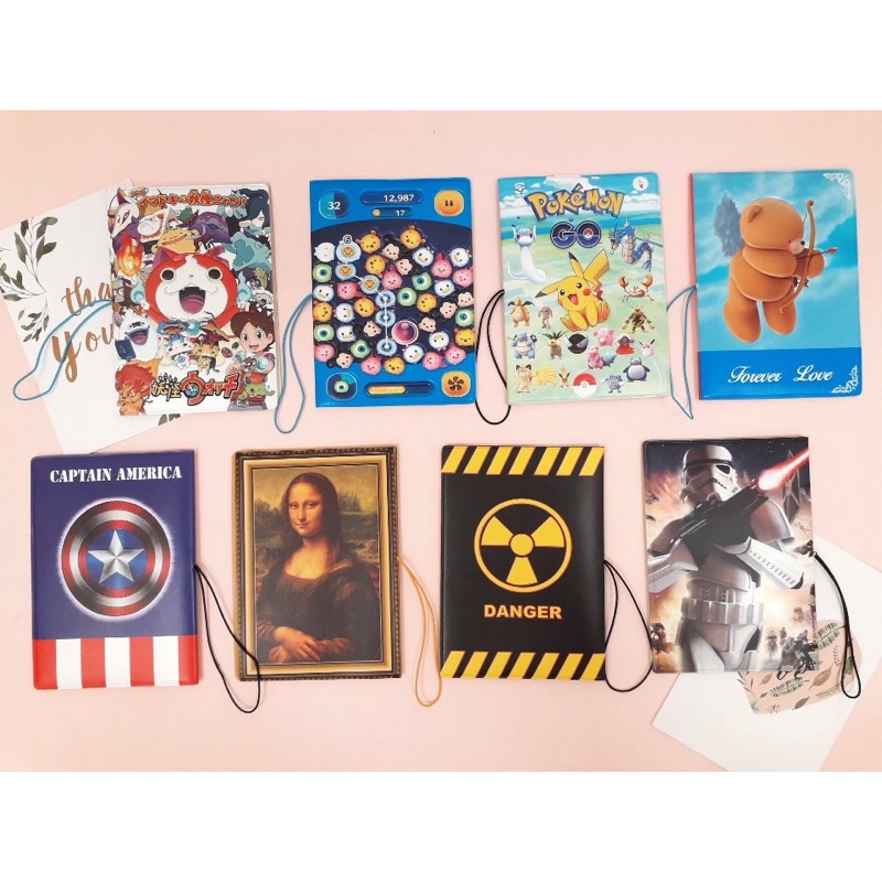 BỌC HỘ CHIẾU NHỰA - PASSPORT COVER