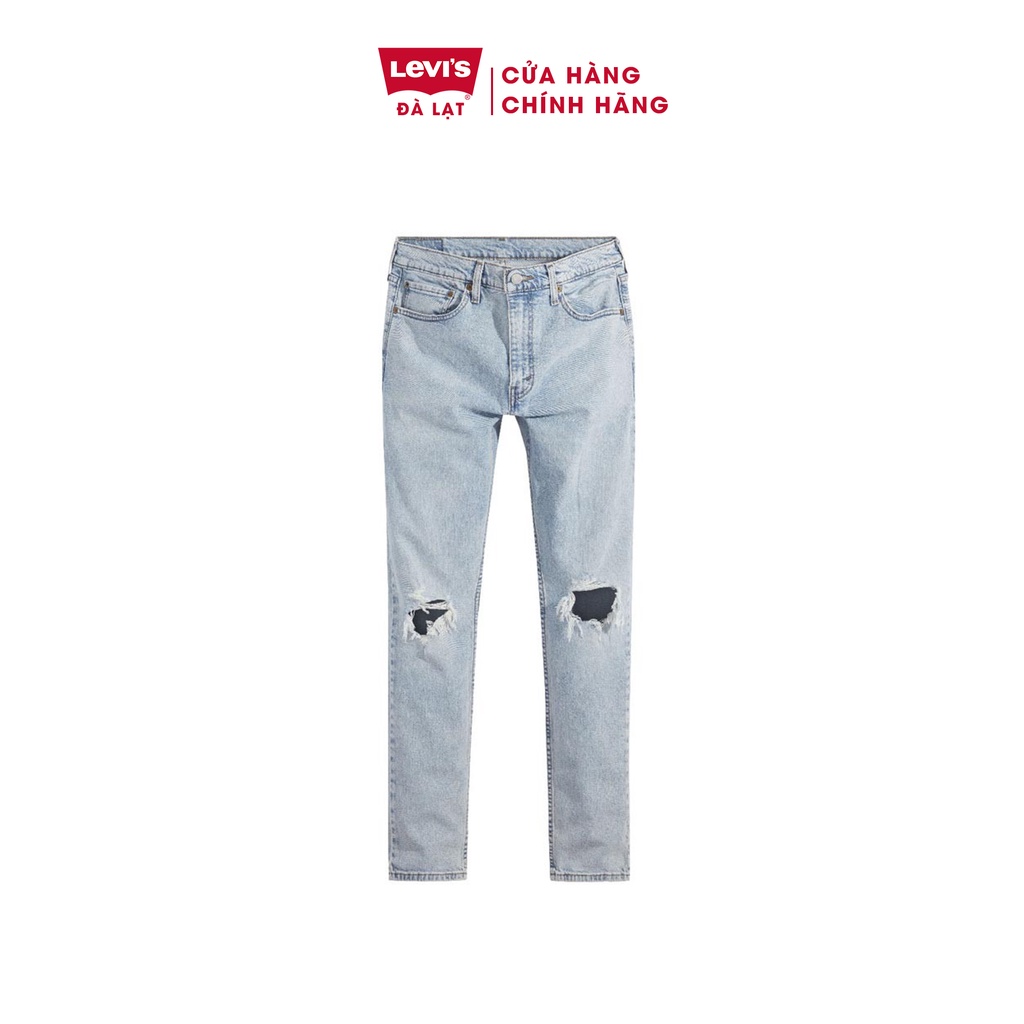 Quần jeans nam rách gối dáng ôm Levis 512 Slim Taper Jeans AP22-0950 Quần bò sáng màu, thời trang