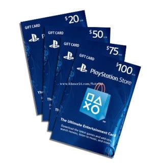 Thẻ Psn Gift Card Hệ Us