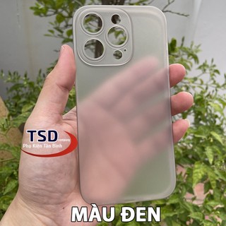 Combo 2 Ốp Lưng Trong Nhám Unibody iPhone 14 Pro Siêu Mỏng