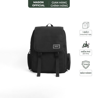 Balo nam nữ unisex đựng Laptop 15,6 inch chất vải chống nước cao cấp Grand Backpack thương hiệu MASON - M30