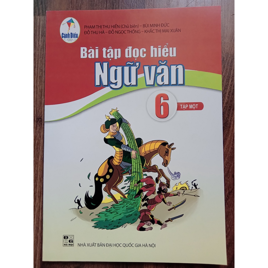 Sách - Bài tập đọc hiểu ngữ văn 6 - tập 1 ( Cánh Diều )