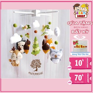 Treo nôi cũi giáng sinh noel vui vẻ cho bé yêu