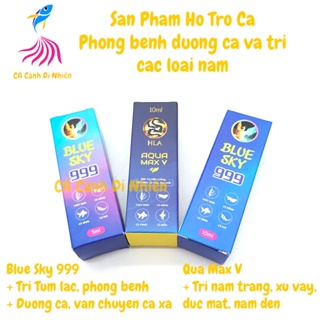 Blue Sky 999 & Anti Stress dưỡng cá và phòng các loại nấm cho cá cảnh