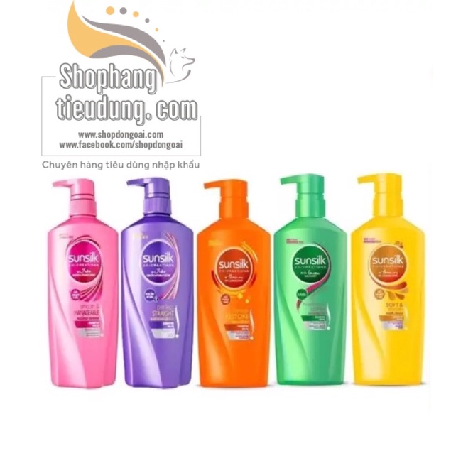 DẦU GỘI SUNSILK THÁI LAN 400-450ml