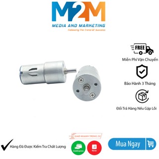 Động Cơ Giảm Tốc 3-9V Màu Vàng, Motor Giảm Tốc 12V Mini LS220
