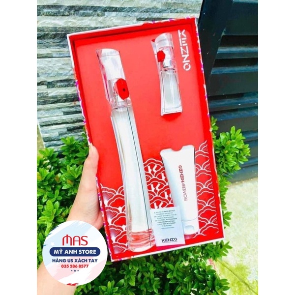 Set nước hoa chính hãng 𝗙𝗟𝗢𝗪𝗘𝗥 𝗕𝗬 𝗞𝗘𝗡𝗭𝗢 𝗚𝗶𝗳𝘁𝘀𝗲𝘁