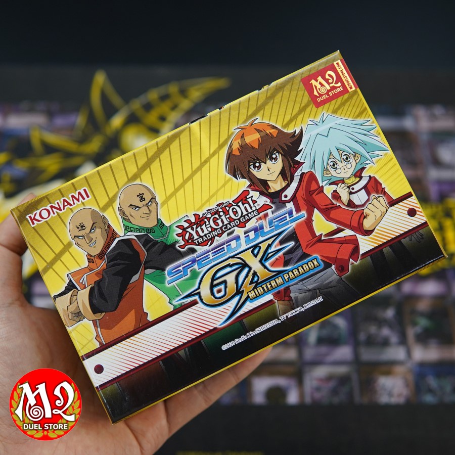 Hộp thẻ bài Yugioh Speed Duel GX: Midterm Paradox - Chính Hãng Konami - Nhập khẩu ANH QUỐC UK