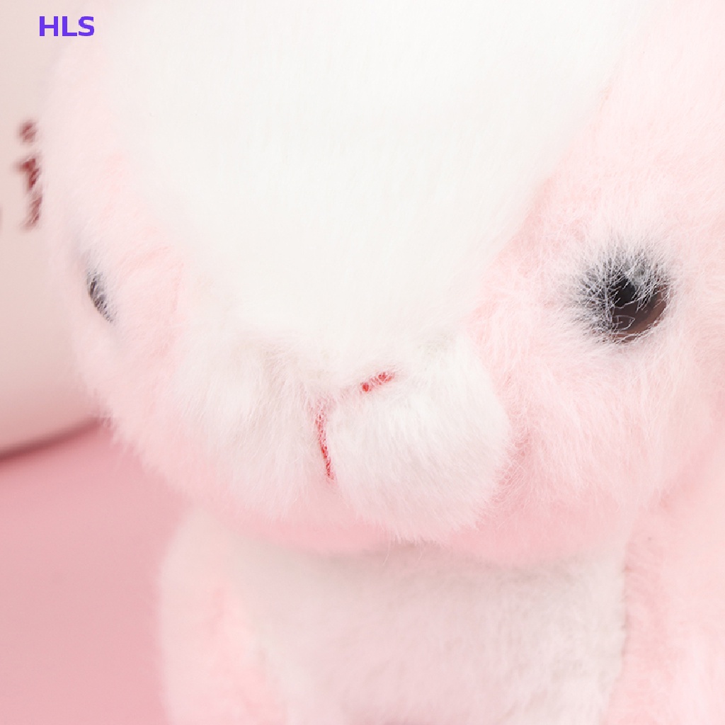 1 Thỏ Nhồi Bông Mềm Mại Kích Thước 14CM