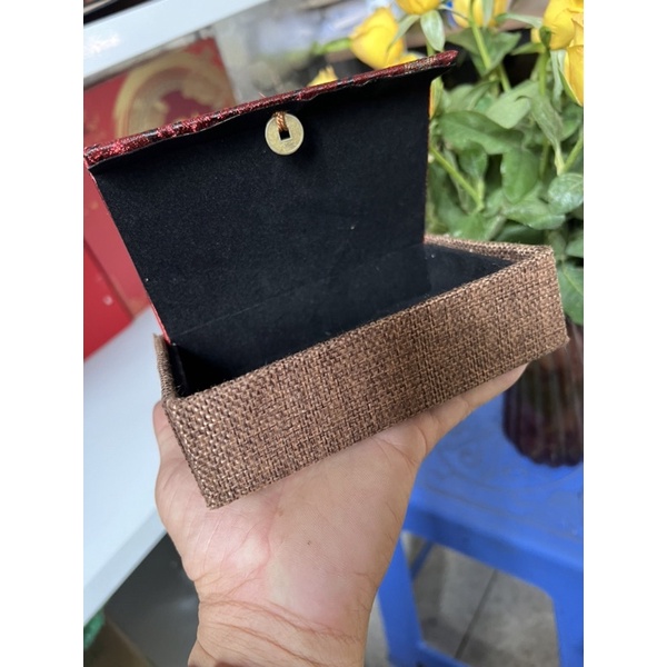 Hộp Gấm kích thước 9x14x4