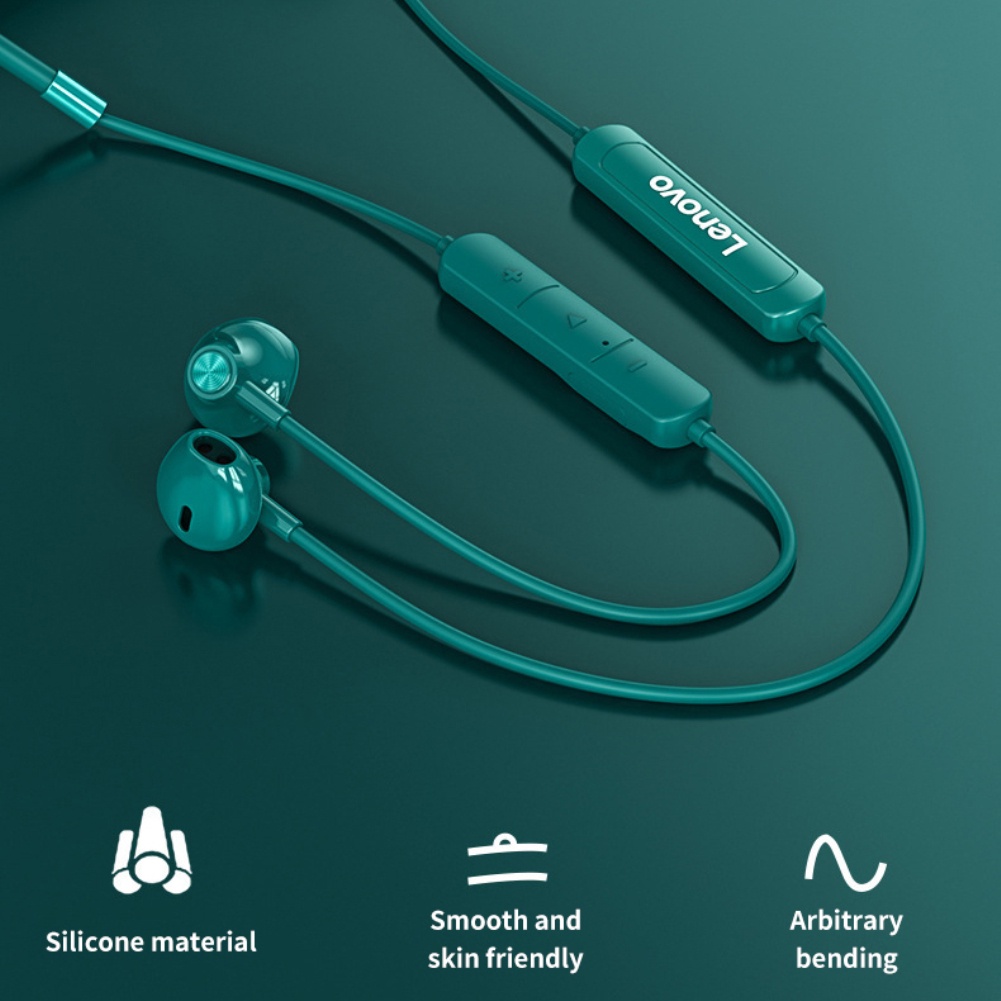 Lenovo Tai Nghe Không Dây Sh1 Tai Nghe Thể Thao Xe05 Xe66 Pro He05 Tai Nghe Bluetooth 5.0 Tai Nghe Đeo Cổ Tai Nghe VN