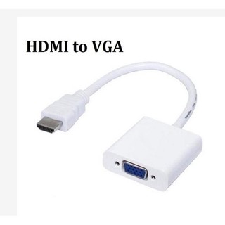 Cáp chuyển hdmi to vga, hỗ trợ màn hình lcd, máy chiếu hdmi đực sang vga dsub đực