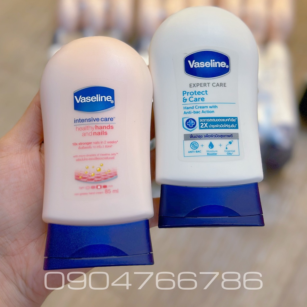 Kem Dưỡng, Làm Mềm Và Trắng Da Tay Vaseline 85ml Thái Lan