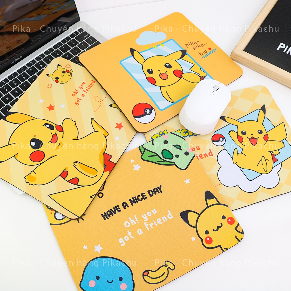 Miếng lót chuột hình PIKACHU POKEMON dễ thương cute PK0043 TooYoo
