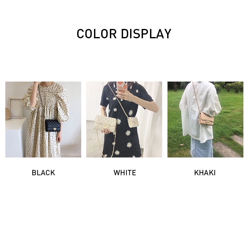 Túi Xách Mini Hình Vuông Phong Cách Hàn Quốc Thời Trang Cho Nữ