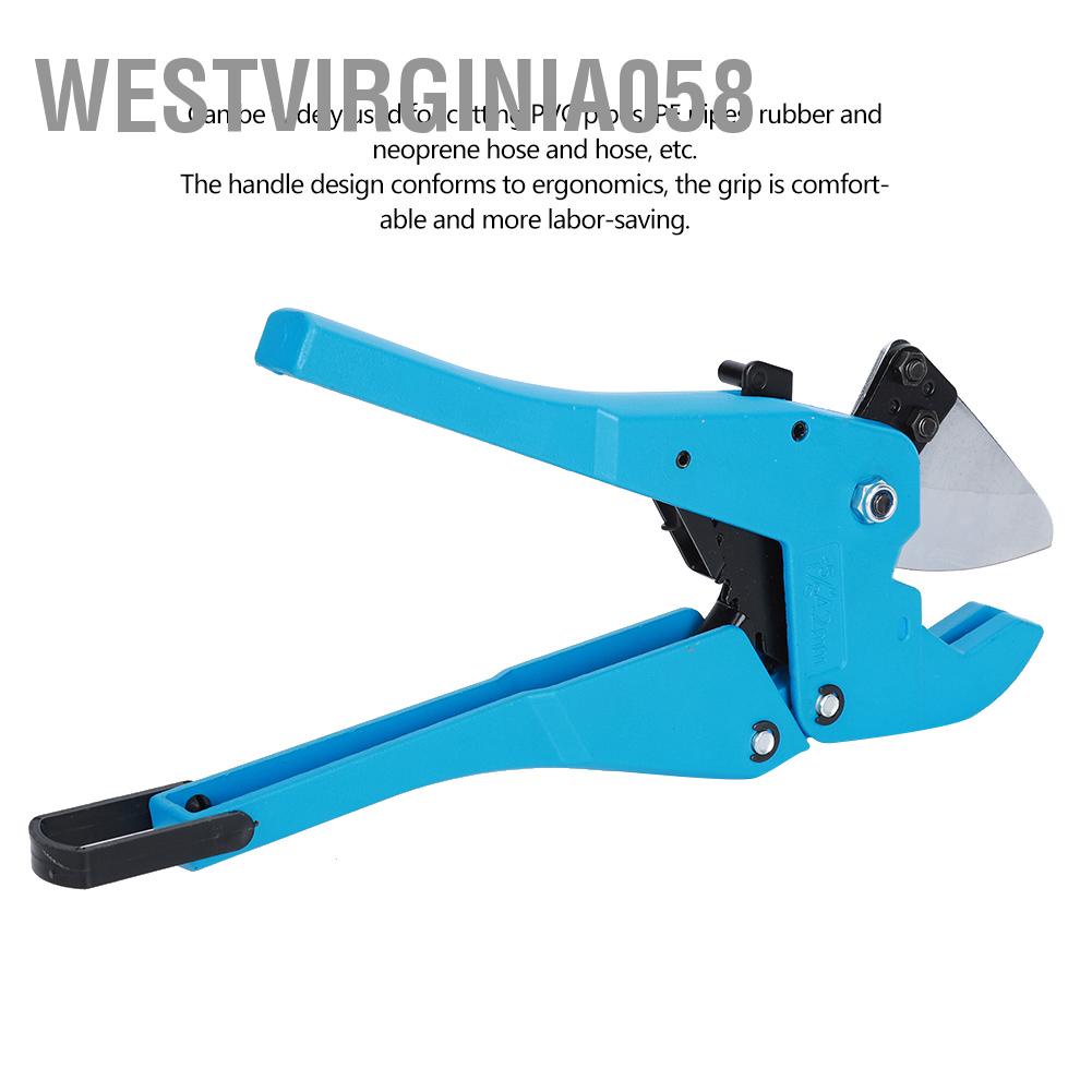Westvirginia058 Kéo cắt ống đa chức năng cho PVC PE Dụng cụ cao su 42mm