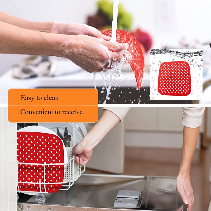 Thảm Silicone Chống Dính Cho Nồi Chiên Không Dầu HYJP7 CRD