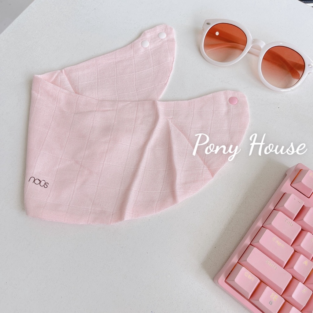 Yếm Tròn Nous Xô - Yếm Dãi Sợi Tre Mềm, Mịn Cho Bé Từ Sơ Sinh Đến Ăn Dặm