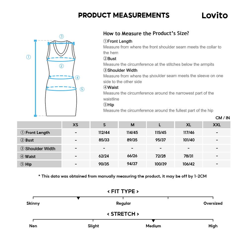 (Hàng có sẵn) Lovito Đầm Dệt Kim Không Tay Cổ Chữ V Màu Đỏ Thanh Lịch L20D1550