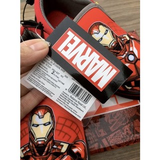 Giày lười Marvel iron man bé trai
