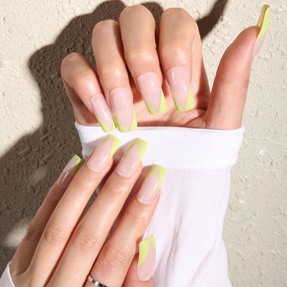 EUTUS Set 24 Móng Tay Giả Chuyên Dụng Cho Nữ