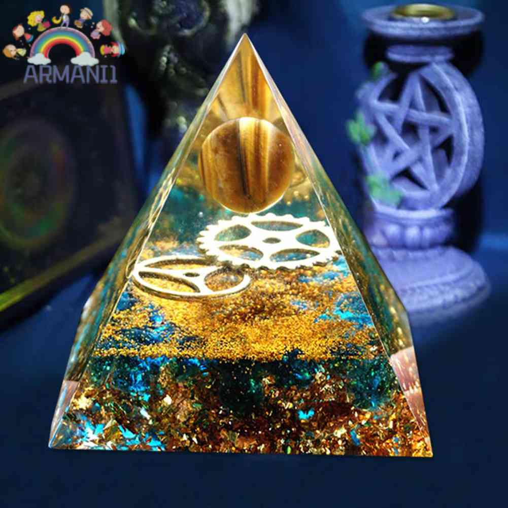 Đá Thạch Anh Orgonite Tự Nhiên 15 Mẫu Mã Đa Dạng