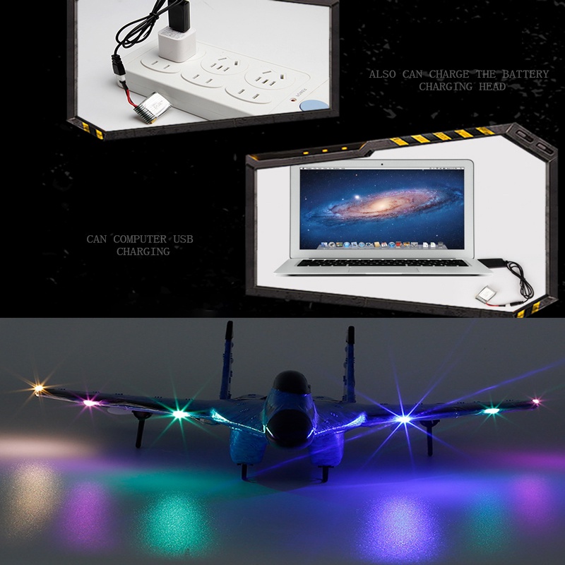 Máy Bay Đồ Chơi Điều Khiển Từ Xa SU-35 RC Radios RTF UAV