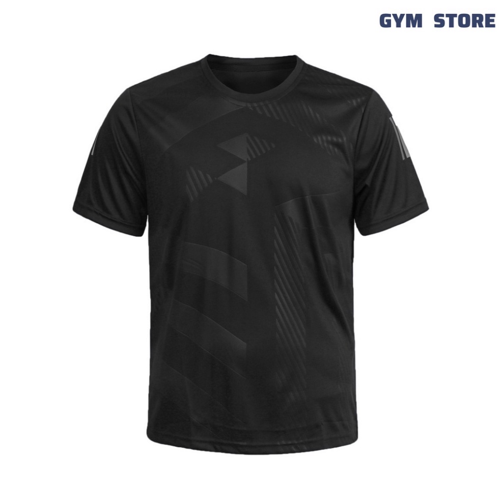 Áo thun lạnh nam, áo thể thao cổ tròn cộc tay co giãn thông hơi thoáng mát RM22 Running