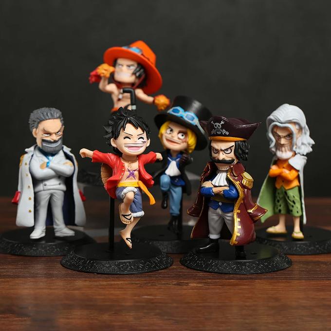 Mô Hình Nhân Vật Luffy Zoro Sabo Garp Roger Trong Phim Hoạt Hình One Piece