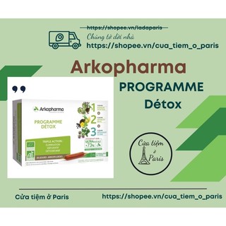 Thanh lọc cơ thể 3 giai đoạn arkopharma programme detox