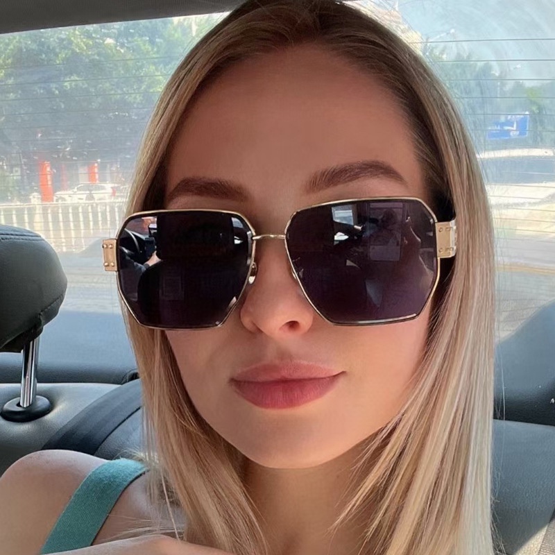 Kính Mát Gọng Vuông Chống Ánh Sáng Xanh Thời Trang Phương Tây