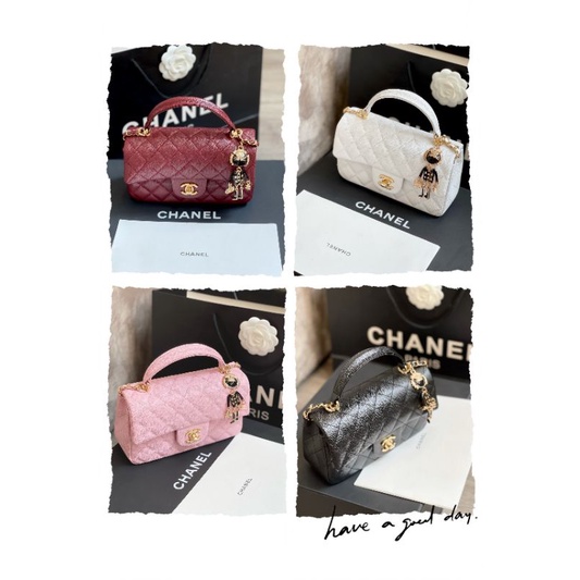 Túi xách nữ thời trang mini Tophandle sz20cm hàng super kèm charm đẹp dã man fullbox nam châm nguyên(ảnh thật cuối bài)