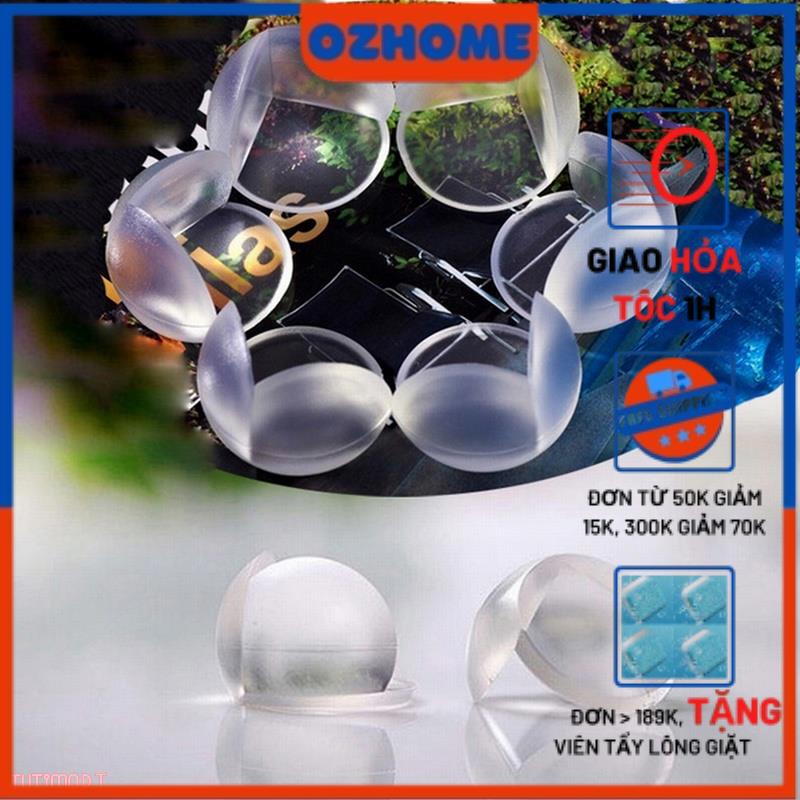 Miếng bịt góc bàn silicon chống va chạm an toàn cho bé