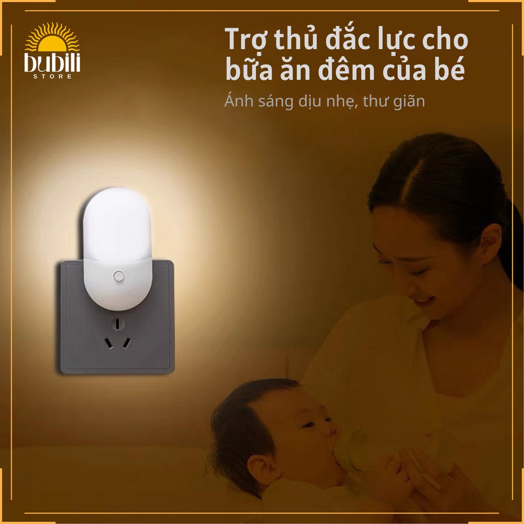 Đèn ngủ Cắm điện Ánh sáng 2 màu Hình giọt nước | BigBuy360 - bigbuy360.vn