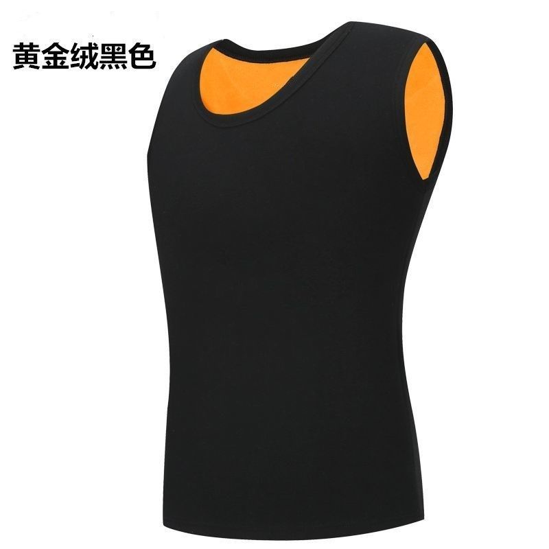 [M &amp; E] Áo Sát Nách Lót Lông Cừu Dày Giữ Ấm Mùa Đông Phong Cách Mới Cho Nam