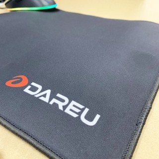 Pad chuột Dareu ESP101 Black Gaming (350*300*5mm/ có hộp/ Trơn/ Có viền)