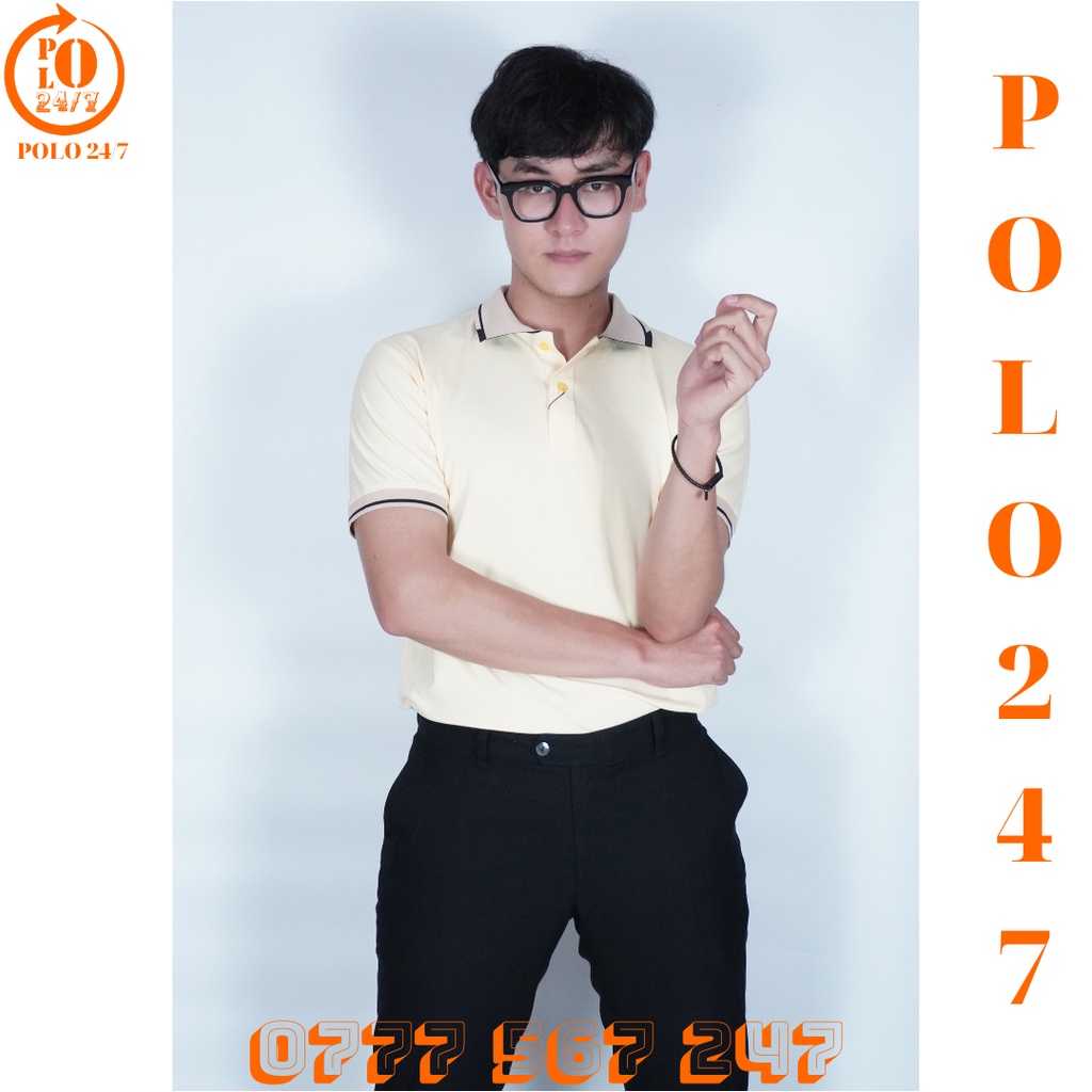 Polo kem đơn giản tinh tế,cho cặp đôi, chất vải cá sấu cotton co giản 4 chiều, thoáng mát.