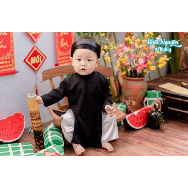 Áo dài ông đồ cho bé